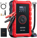 AstroAI S8 Air Jump Starter with Air Compressor, 1500A Peak Car Battery Jump Starter Portable (6.0 Gas/3.0L Diesel) with 150PSI Cordless Auto-Shutoff Tire Inflator, 12V Battery Charger Booster(Red)