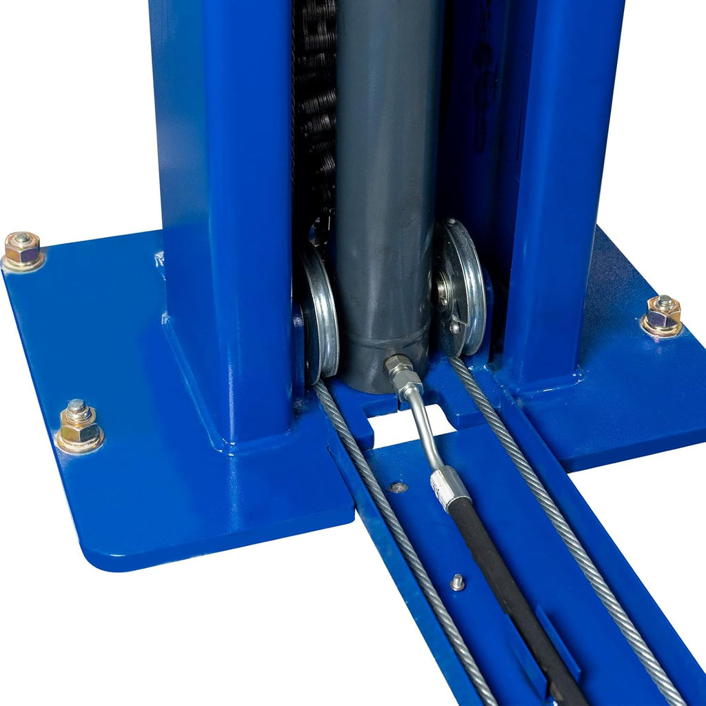 WEIZE 11000lbs Two Post Lift Auto Lift 2-Post Lift Car Lift Auto Lift 2 Post Lift Truck Clear Floor Hoist