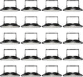 Viugreum 20 Pack 200W UFO LED High Bay Lights, 20,000LM 120V, 5000K Daylight, Alternative to 900W MH/HPS for Garage, Workshop, Barn, Factory, Warehouse