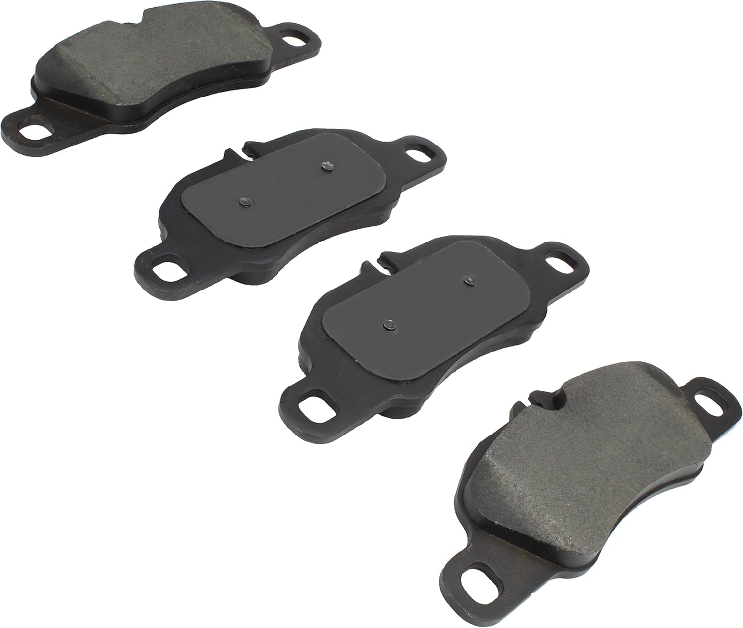 Premium Semi-Metallic Front Brake Pads (1001-1389M) Compatible with Porsche 718 Boxster 2017-2018, Porsche 718 Cayman 2017-2018, Porsche 911 2009-2016, Porsche Boxster 2013-2016