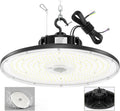 BBESTLED 150W LED UFO Baylight 21000 Lumens IP65 Waterproof Dimmable LED Work Bench Light for Workshop Gym Car Garage, Warehouse Light Low Bay Commercial Ceiling Lighting AC100-277V Input