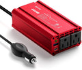 BESTEK 400W Car Power Inverter DC 12V to AC 110V Car Plug T-Type Sine Wave Inverter Adapter Power Converter with PD30W & QC18W Dual USB Charging Ports