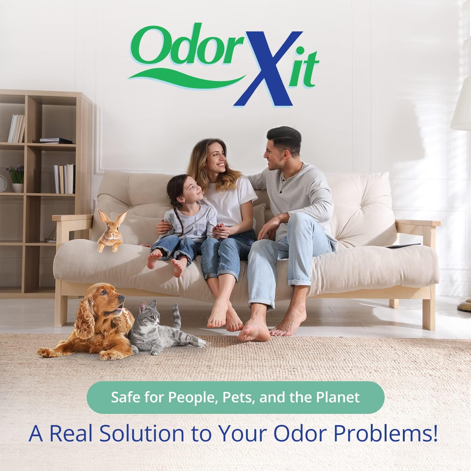 AQM by OdorXit, Air Quality Manager Chlorine Dioxide Odor Removal Packet, Dog Odor Eliminators for Home, Wet Dog Smell & Car Deodorizer, Strong Smell Neutralizer, 10g