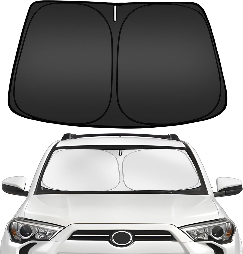 ARISMOTOR Windshield Sun Shade for Toyota 4Runner 4-Runner 2010-2025, Custom Fit Foldable Front Window Sunshade Sun Visor Protector, Block UV Rays Keep Your Car Cooler