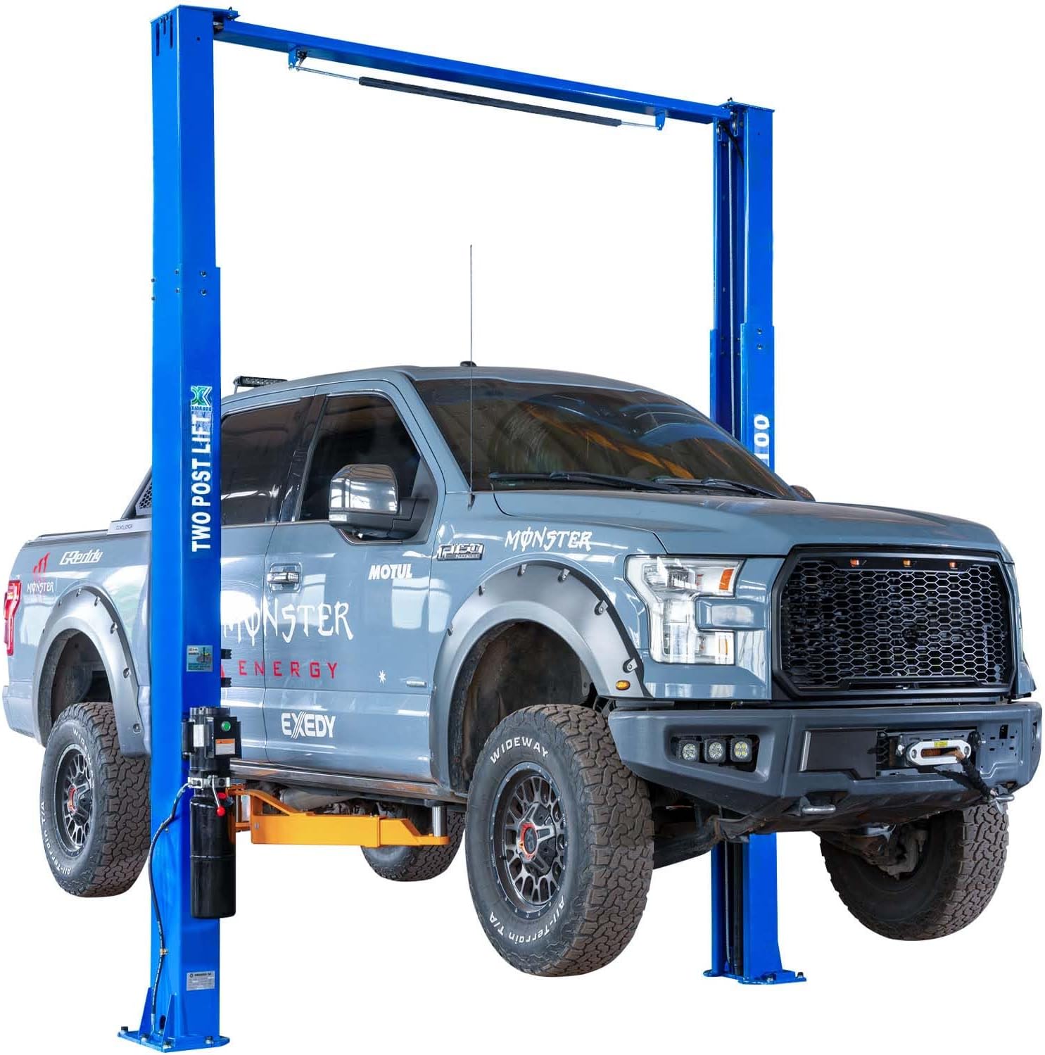A++9,000 LB Over Head L2910 110V 2 Post Lift Car Auto Truck Hoist Inquiry SHP 110V