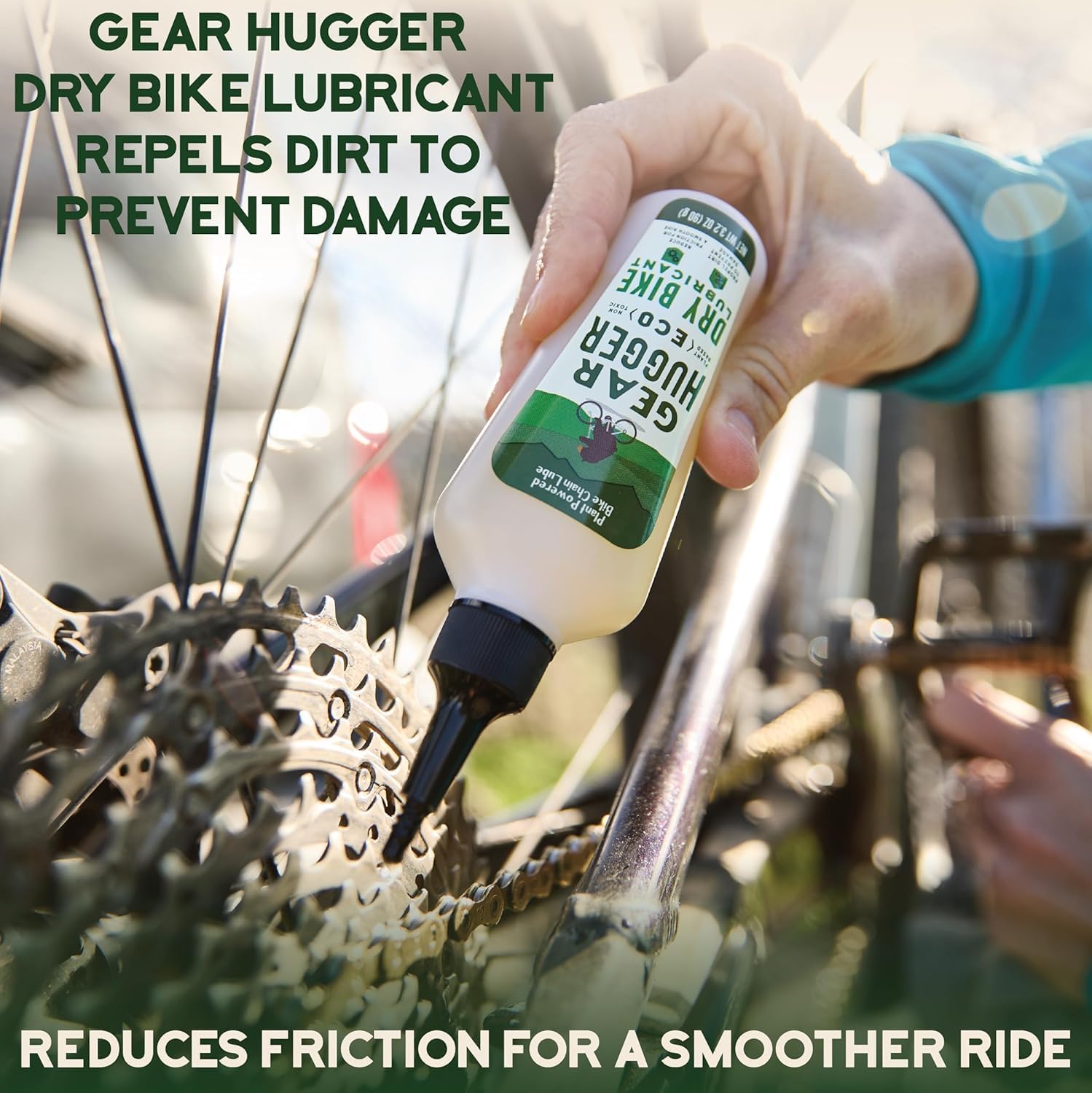 Bike Bundle - Bike Wash, Degreaser & Bike Lubricant (3 Pack) - Eco-Friendly & Biodegradable - All-in-One Bike Cleaner, Chain Degreaser & Long-Lasting Plant-Based Lubricant for All Bikes