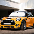 Sun Shade for Mini Cooper Windshield Sunshade fit for 2015-2023 2024 2025 BMW Mini Cooper F55 Accessories Front Window Shield Sun Visor Protector Block UV Ray Heat