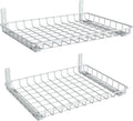 TORACK 2-Pack 12x18 Inch Wall-Mounted Shelves, Garage Wall Shelf for Closet & Laundry Room, Heavy-Duty Floating Shelves Hold Up to 60 lbs(White)