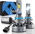 FAHREN 9005 Driving Bulbs 46000 Lumens Super Bright 9005 Bulbs, 6500K Cool White HB3 Fog Bulb with External Driver, 98% Canbus Ready IP68 Waterproof, Pack of 2