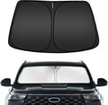ARISMOTOR Windshield Sun Shade for Ford Explorer 2020-2025, Custom Fit Foldable Front Window Sunshade Sun Visor Protector, Block UV Rays Keep Your Car Cooler