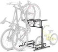 CXWXC 3/5 Bikes Stand Rack - Bike Storage Parking Racks Indoor/Outdoor - Bicycle Stand Garage for Parking Mountain Road Hybrid Bike, Fits Wheels up to 2.4" (3 Adult + 2 Kids Bikes)
