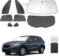 TINGLU Window Shades for Mazda CX-5 2013 2014 2015 2016 Accessories Car Side Full Windows Rear Triangular Windshield Sun Shade Sun UV Rays & Privacy Protection for Camping,Napping,and Relaxing 8PCS