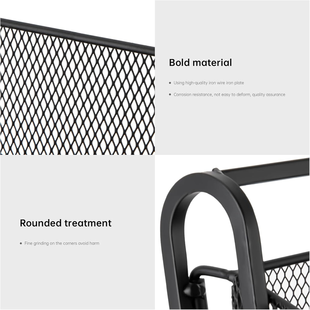 Retail Display Rack 4-Tier Market Merchandise Display Shelf Tabletop Fruit Vegetable Display Shelving Snack Shelf Countertop for Retail Store Home Store Market (10”D X 16”W X 20”H)