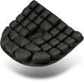 Travel Seat Cushion, 3D Air Inflatable Pressure Relief Cushion for Hemorrhoid and Tailbone Pain Relief, Optimal Support for Long Sitting in Car, Air Travel, Office Chairs, Home Living (Black)