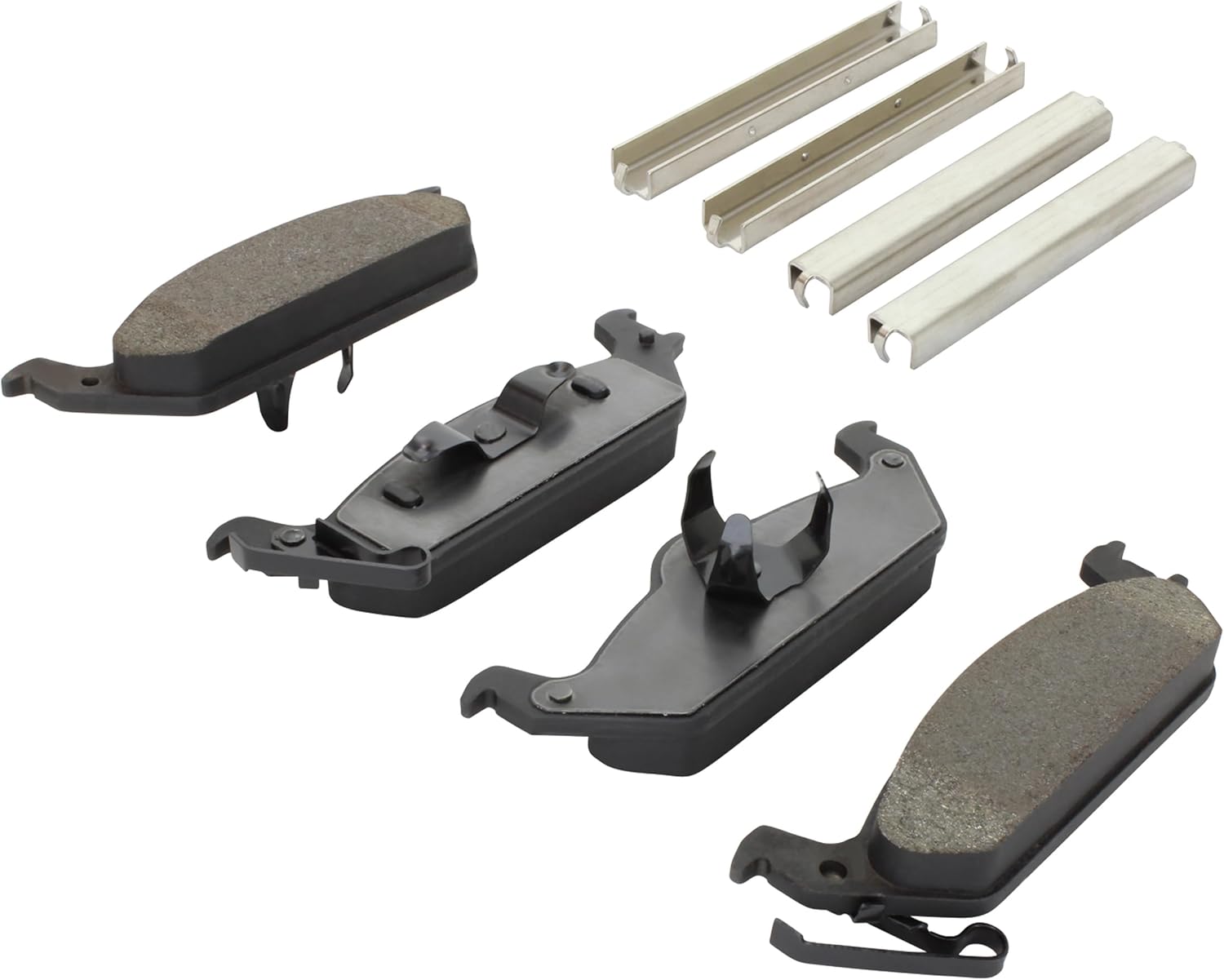 Premium Semi-Metallic Rear Brake Pads (1001-0963M) Compatible with Dodge Dakota 2003-2004