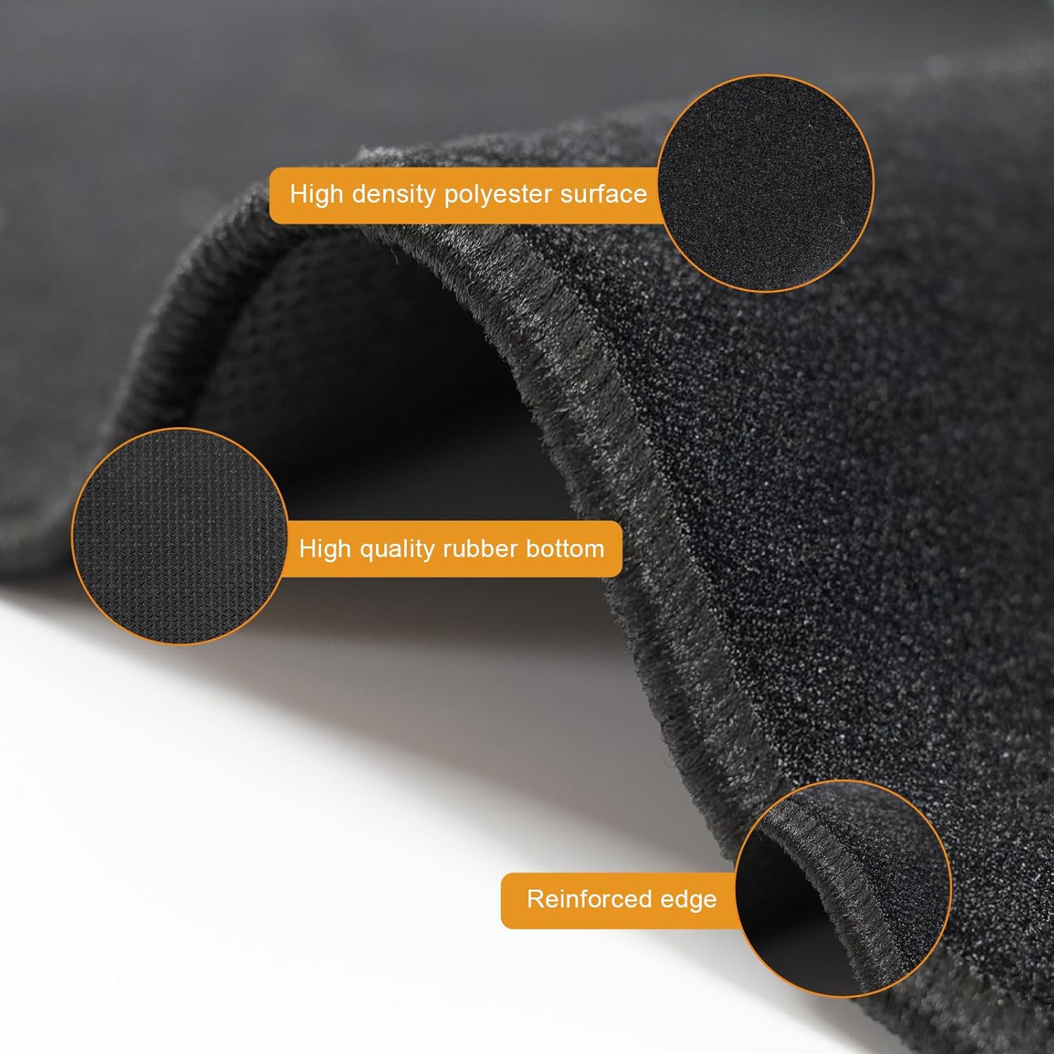 31x98IN Motorcycle Mat Compatible with Indian, Harley, Honda, Yamaha, BMW, Ducati, Suzuki, Kawasaki, Garage Floor Mat, Oil Absorbent Pad, TPR Backing Layer, Anti-Slip Washable Parking Mats