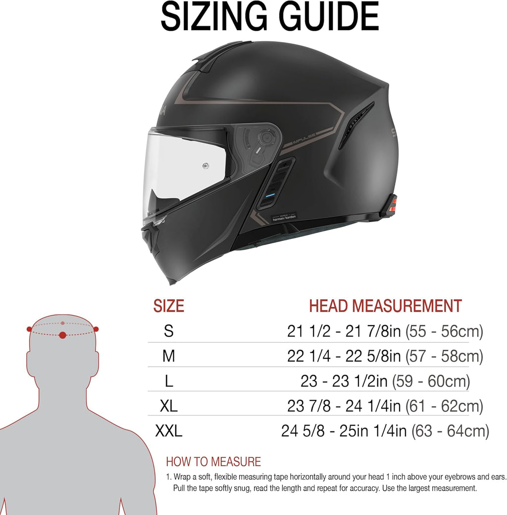 Sena Impulse DOT Flip Up Modular Bluetooth Helmet w/Sound by Harman Kardon Dual Visor Helmet with Integrated Mesh Intercom System / MP3 / Voice Dial (Matte Black, Large)