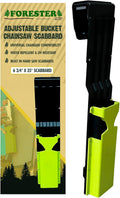 FORESTER Adjustable Bucket Chainsaw Scabbard with Handsaw Holder | Chainsaw Holder for Bucket Truck Accessories