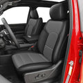 AOMSAZTO Seat Covers for Ram 2500: 2019 2020 2021 2022 2023 2024 2025 Custom Fit Car Seat Covers Full Set (Black+Gray)