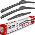 Windshield Wiper Blade Set Replacement for 2016-2022 Honda Pilot and Rear Windshield Wiper Blade-26"/24"/14" (Set of 3) U/J HOOK
