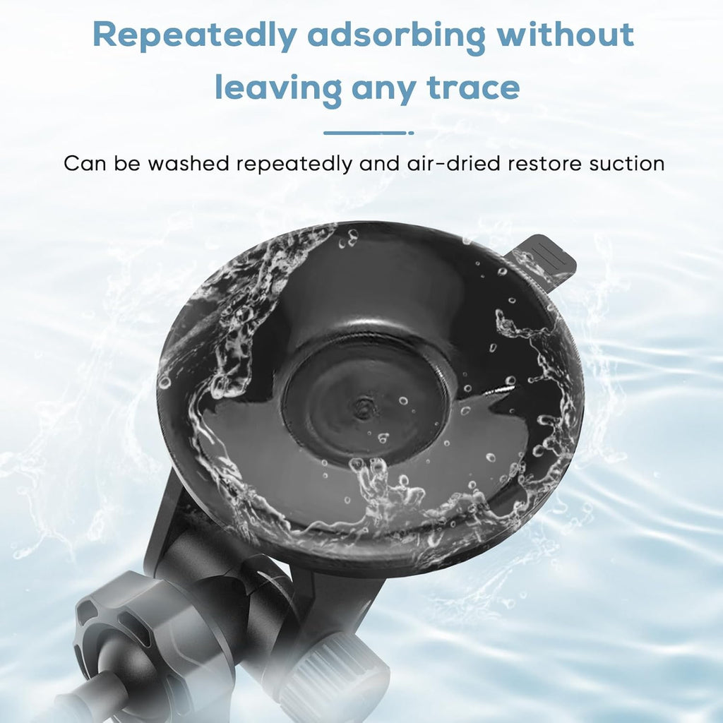 Suitable for Uniden R7 R8 Radar Detector, Car Radar Detector Suction Cup Bracket, Windshield and Dashboard Mounting Mount