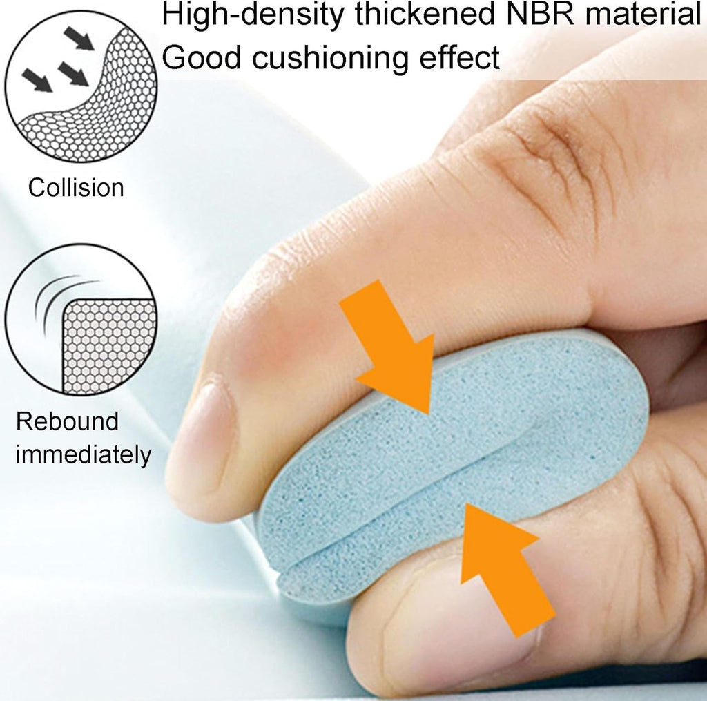 XPLKQXE Sharp Edge Safety Corner Edge Foam Padding, Edge Guards Bumpers Adhesive, Edge Corner Protector Guards for Table Edges & Sharp Corners(Blue,1pcs)