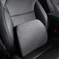 Lumbar Support Pillow Ergonomic Memory Foam Lumbar Pillow for Lower Back Pain Relief - Back Cushion for Driving, Chair Support for Car, Office & Gaming Chairs (Black, 1PC)