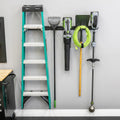 StoreYourBoard 48'' Modular Garage Tool Organizer Wall Mount – Adjustable Garden Tool Rack for Garage Organization and Storage, Heavy-Duty Steel Wall Tool Organizer, Holds 450 lbs