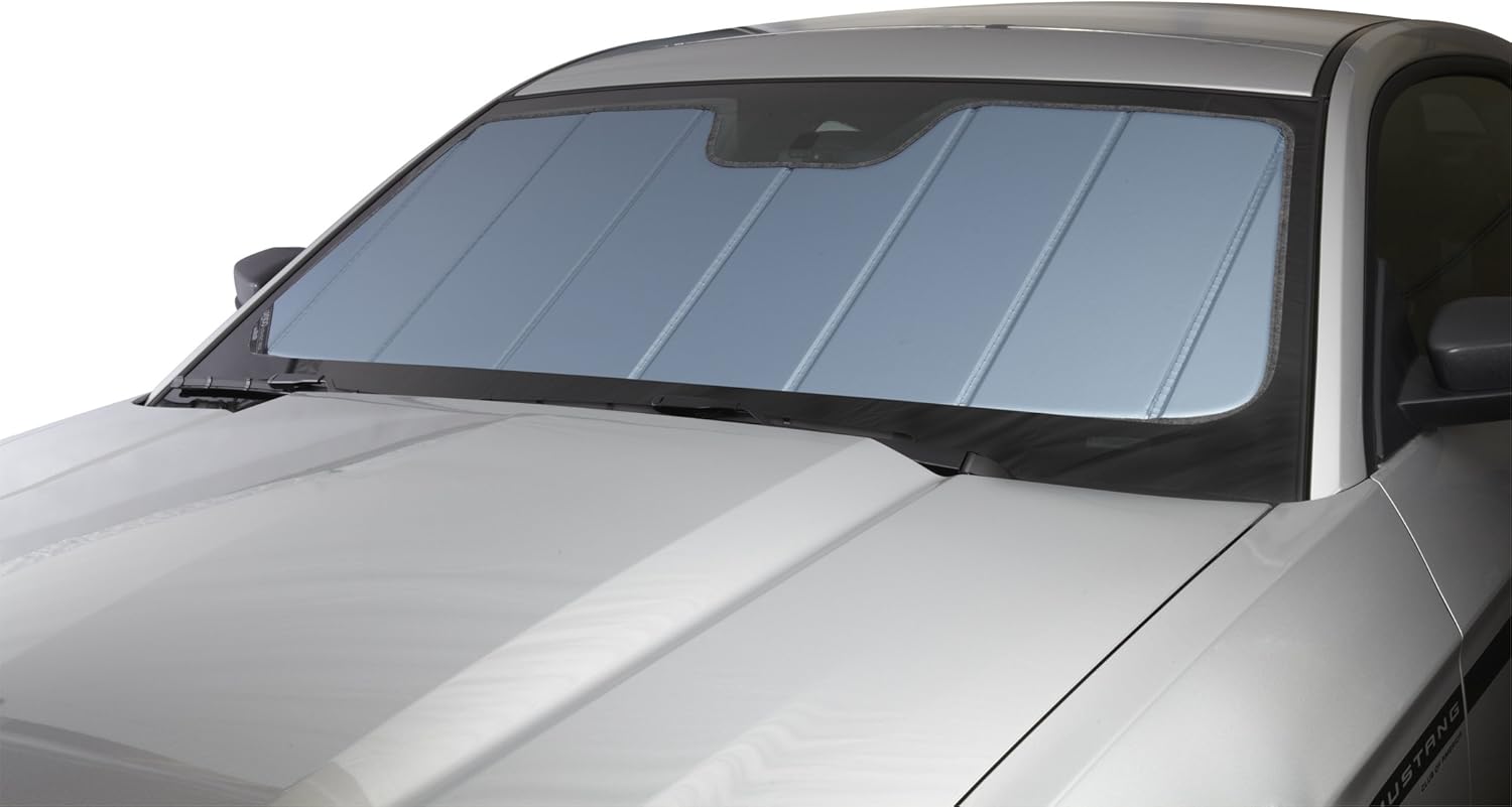 Covercraft UVS100 Custom Sunscreen | Fits 2009-2016 Audi A4/S4, 2009-2016 A4 Quattro, 2013-2016 Allroad | Blue Metallic