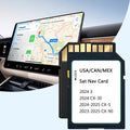 2025 Upgraded KMV6 66 EZ1B Navigation SD Card Map USA/CAN/MEX CX-5(2024-2025), CX-30/Model 3(2024), CX-90(2023-2025), KMV66Z1B Latest Navigation SD Card