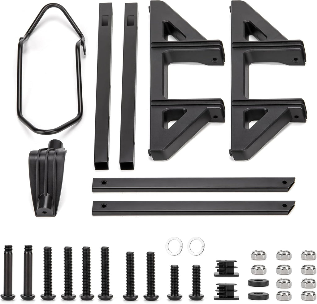 Bike Floor Stand Rack- Indoor Bike Stand for Garage/Home - Bike Storage Bicycle Parking Rack Fit 20”-29” Mountain Road Bikes E-Bike / Fat Bike (TB-1957)