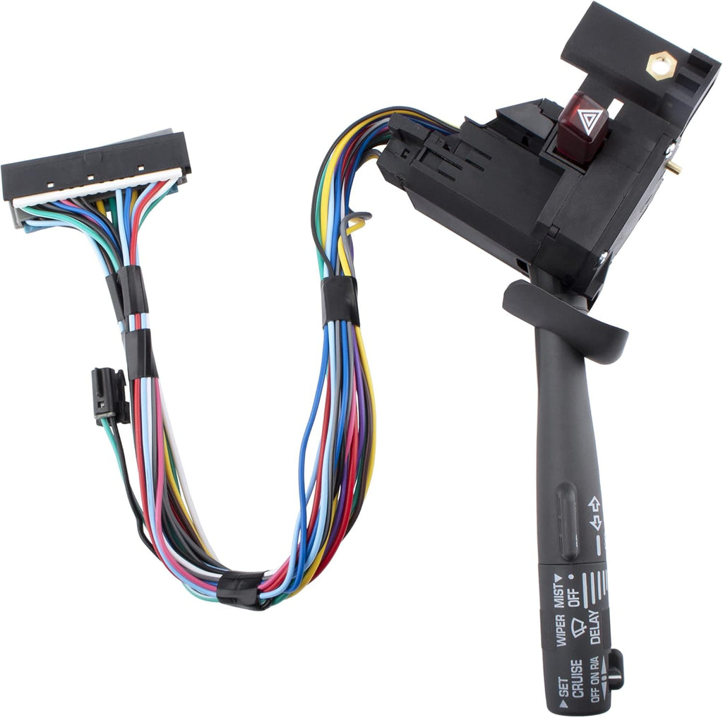 BOXI Multi-Function Combination Switch - Turn Signal, Wiper, Washers, Hazard Switch, Cruise Control Fits for Chevy Tahoe Blazer Suburban K1500 Sierra/for GMC Yukon K1500 and More | 2330814 26100985