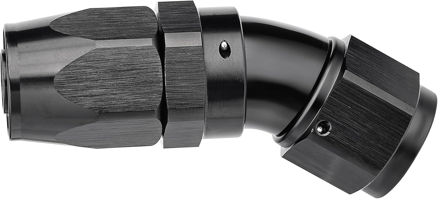 EVIL ENERGY 10AN 30 Degree One Piece Full Flow Hose End Fitting Swivel For CPE Braided Hose