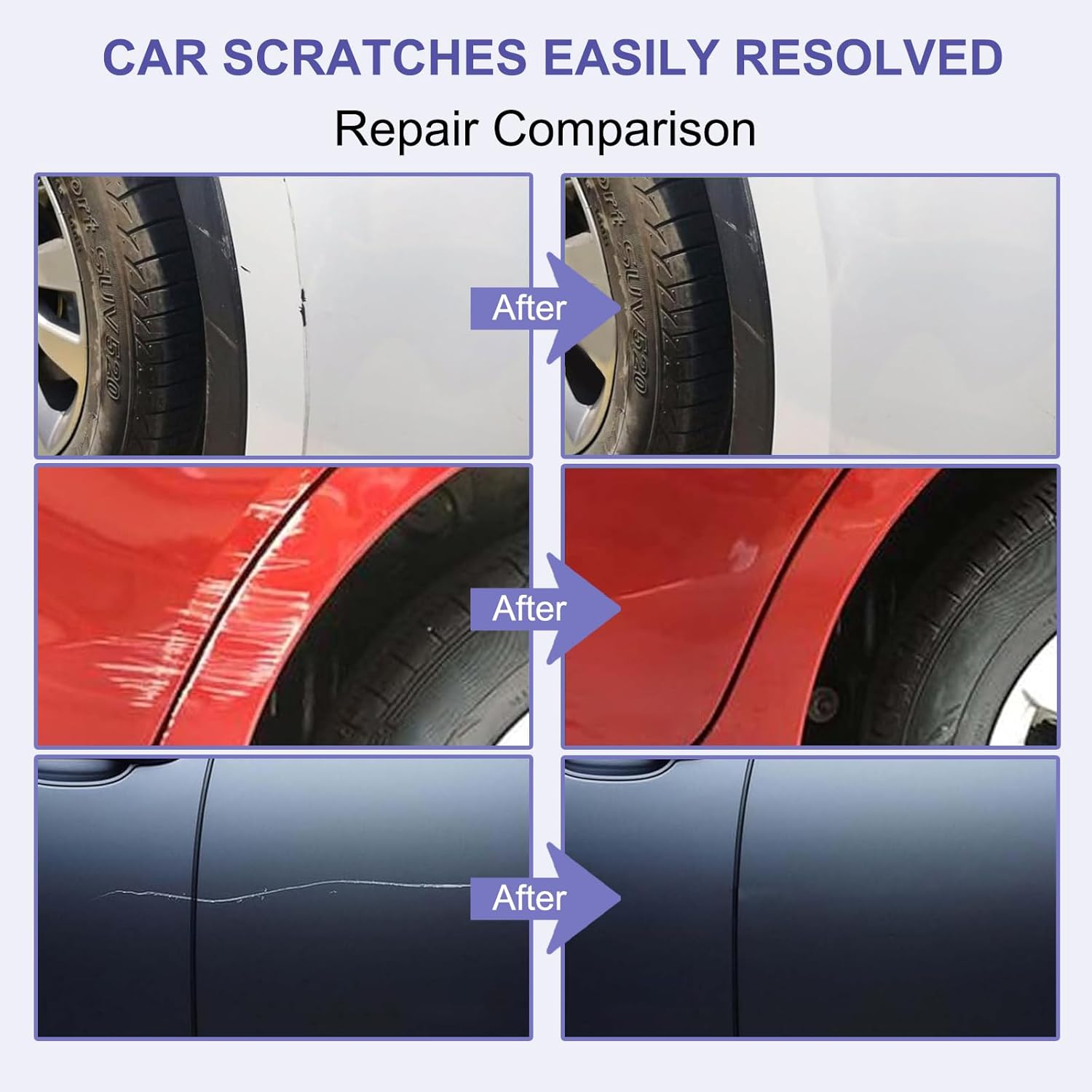 Touch Up Paint for BMW Alpine White (300)-Exact Match–Chips and Nicks TouchUp Paint Pen Scratch Repair Car Accessories Car Paint Pen for Erase Car Scratches