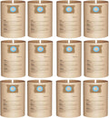 12 Pack DXVA19-4101 Dust Bag Compatible with DEWALT 6-10 Gallon DXV06P DXV09P DXV09PA DXV10P DXV10PL DXV10S DXV10SA DXV10SB Wet/Dry Vacuum Cleaners