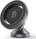SYNCWIRE for MagSafe Car Mount - 360 Rotation Magnetic Phone Holder for Car Dashboard, Strong Magnets Car Phone Holder Mount Compatible iPhone 16 Pro Max 15 14 13 12,Samsung - MagSafe Car Accessories