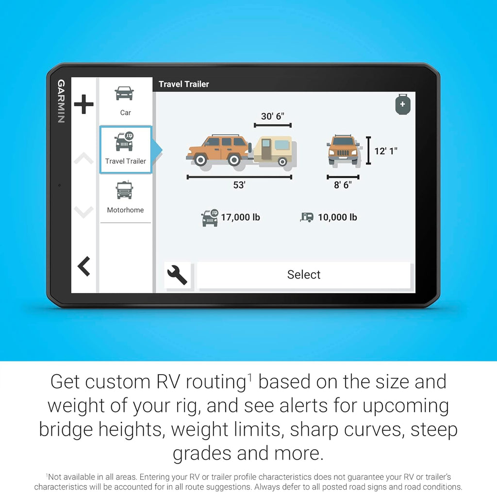 Garmin RV 895 RV MT-S GPS Navigator