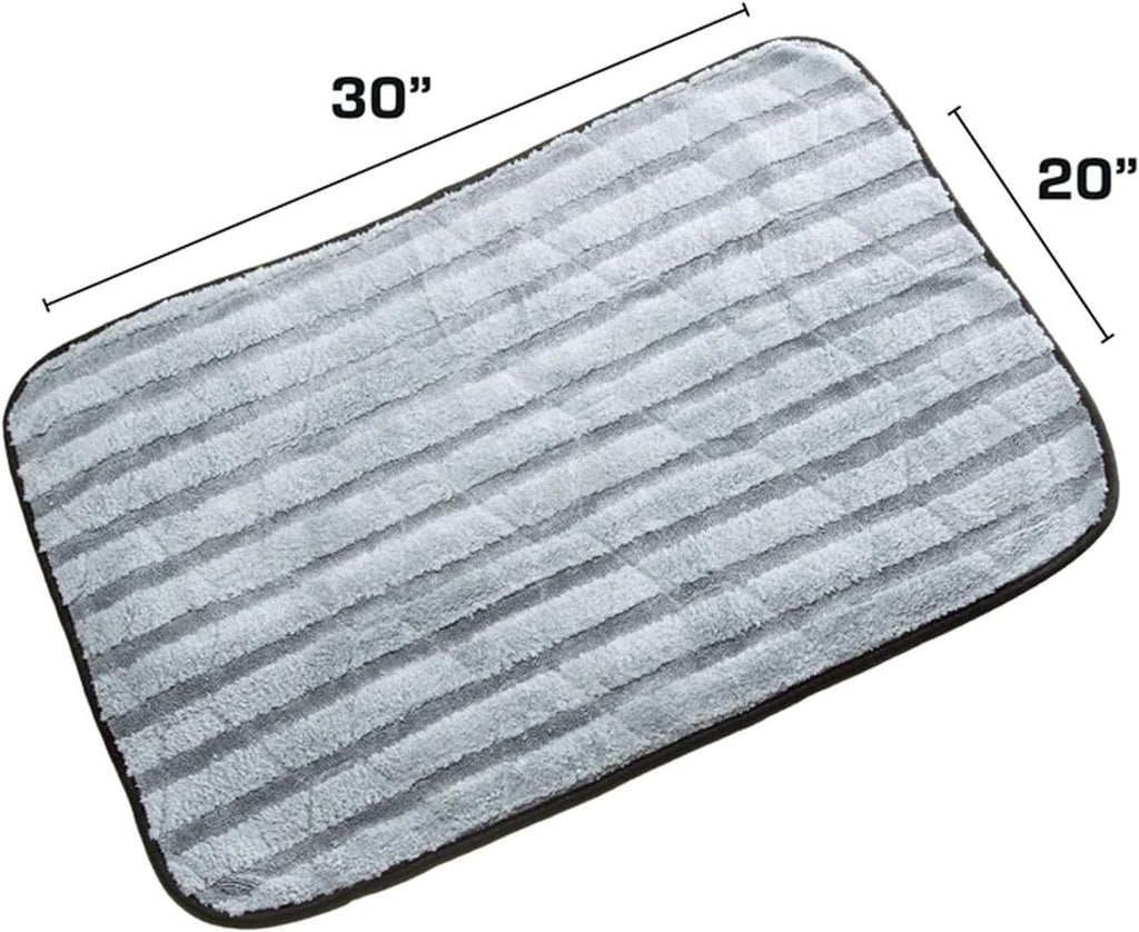 Ethos Car Drying Towel - 1000GSM Twisted Loop Microfiber Towels 20" x 30" - Car Drying Towels Extra Large, Dual Sided, Absorbs 12X Its Weight in Water! One Towel That Dries It All!