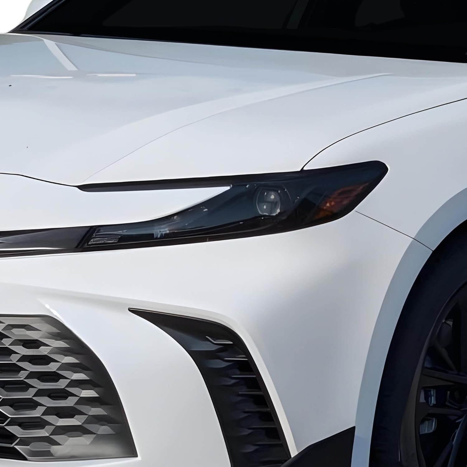 BOGAR TECH DESIGNS Full Headlight Head Light Tint Kit Compatible with Toyota Camry 2025-2026, Light Smoke