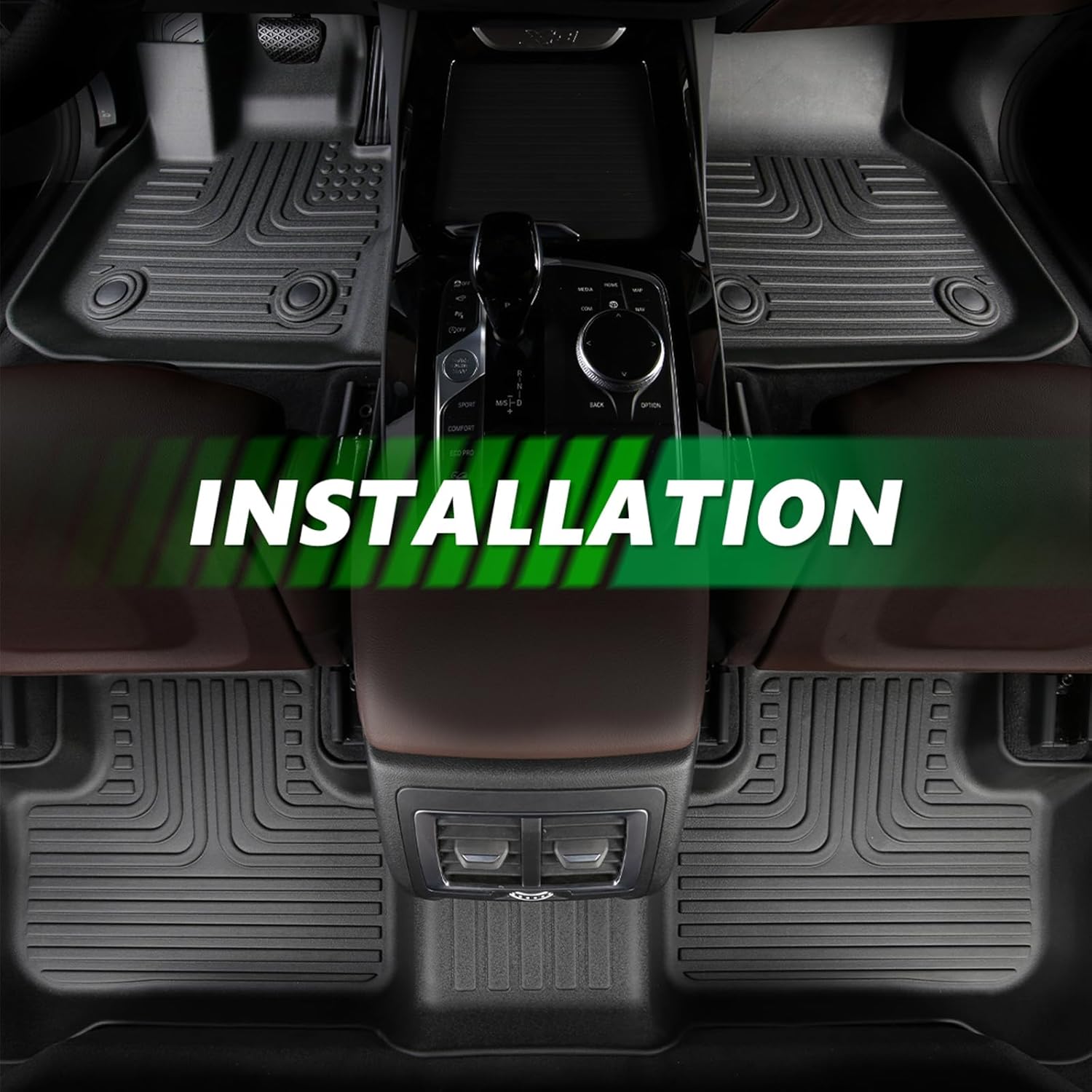 for Nissan Kicks Floor Mats 2024 2023 2022 2021 2020 2019 2018 Car Mats for Nissan Kicks Accessories All Weather Floor Mats Cargo Liner 2018-2024