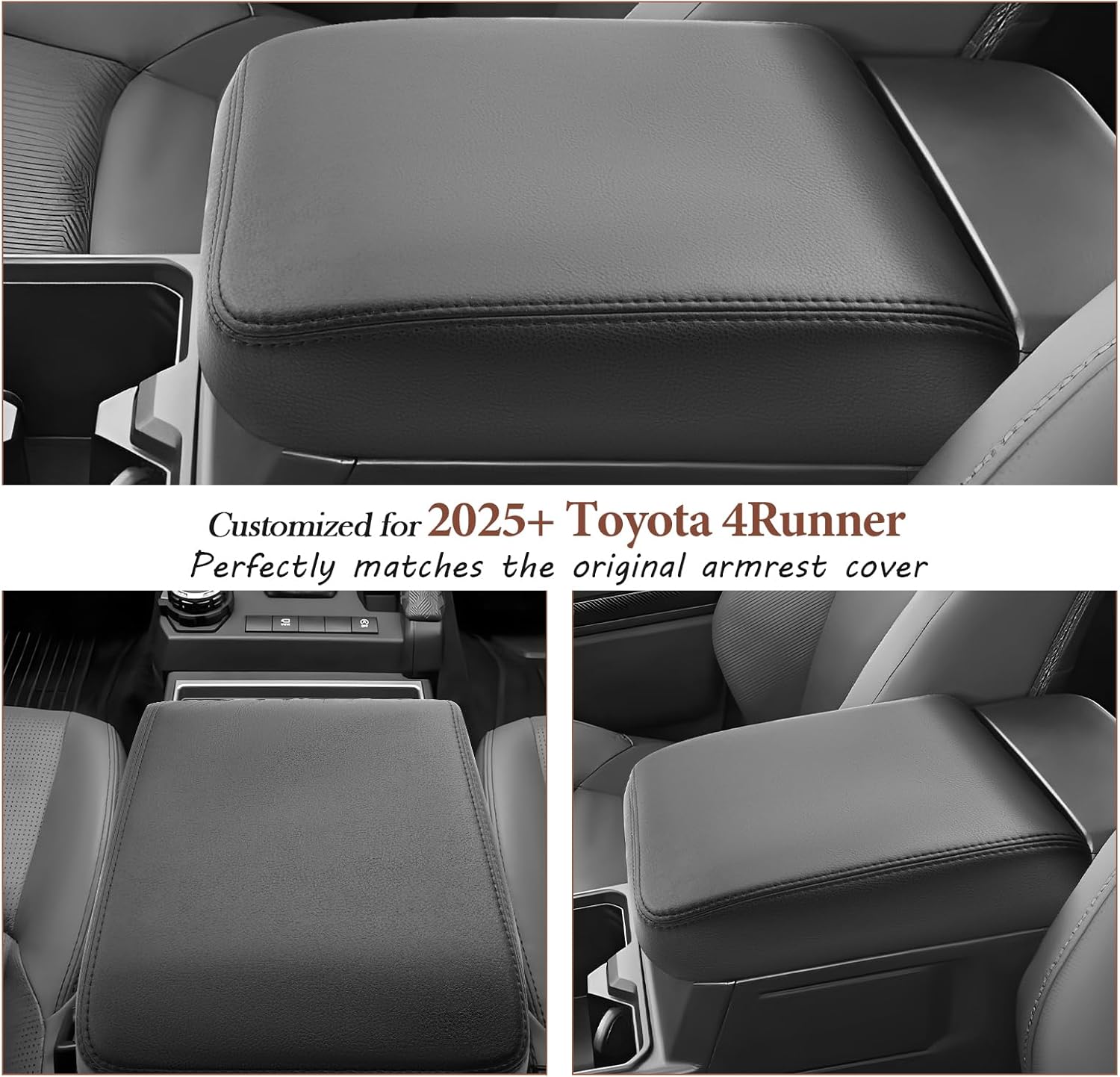 SKTU 2025 2026 4Runner Accessories Armrest Cover for 2025 2026 Toyota 4Runner Center Console Cover Toyota 4Runner 2025 2026 Accessories 2025 2026 4Runner Center Console Cushion Pad