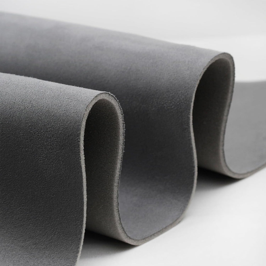 Suede Headliner Fabric with Foam Backing - Black Suede Headliner Material for Car/Truck/SUV/RV Roof, Home Repair/DIY Headliner Material Automotive Headliner Fabric (Dark Gray, 96"×60“)