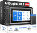 TOPDON Scanner AD800BT V2.0, Bidirectional Scan Tool, Full Systems Diagnostic Tool for All Vehicles, Automotive Diagnostic Scanner for Car, 28+ Services, FCA AutoAuth, CANFD, 2 Years Free Update