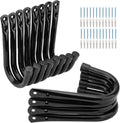 Garage Storage Hooks 3.5Inch Heavy Duty Wall Mounted Garage Utility Hooks 12 Pack Hangers Great for Tools Bikes Ladders Chairs