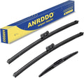 3 wipers Replacement For Subaru Ascent 2019-2021 2022 2023,Original Equipment Replacement Windshield Wiper Blades Set 26"+20"+14" (Set of 3) Top Lock