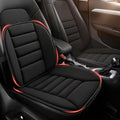 MYFAMIREA Car Seat Cushion and Lumbar Support Pillow 1.2'' Thick Memory Foam Desk Chair Cushion Back Support for Automotive Seat Driver, Travel, Leg and Back Pain Relief, Washable, Adjustable, Black
