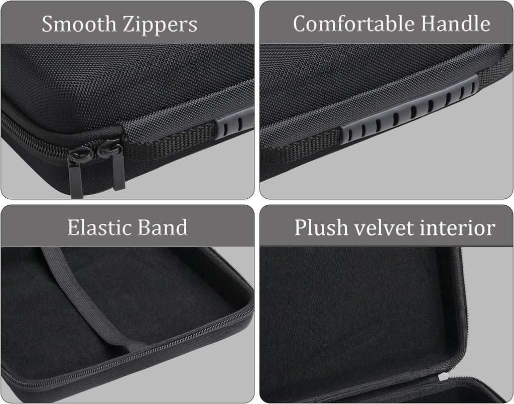 Hard Protective Travel Case Replacement, Compatible with L Shaped Cordless Car Vacuum