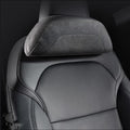 Car Headrest Pillow for Driving, Softness Ergonomic Design Universal Travel Neck Pillow for Most Cars, Office Chairs, Gaming Chairs with Extra Filler Cotton Bag (Black, 1PC)