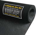 Golener Oil Spill Mat - Garage Floor Mat, Absorbent Oil Pad, Premium Maintenance Mat, Waterproof, Contain Liquid, Protect Garage Surface from Spill & Stain, Reusable, Washable, Durable, Black, 29”x36”