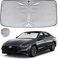 KAYZT Windshield Sun Shade for 2020-2025 2026 Hyun-dai Sonata Foldable Sunshade Front Window Custom Fit Car Accessories